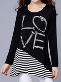 ''LOVE'' Printed T-shirt