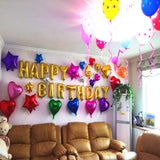 1 Pcs Five-pointed Star Helium Foil Balloon Wedding Birthday Party Decoration